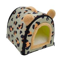 Casa De Mascotas Plegable Confortable Para Todas Las Estaciones Cama Para Gatos Y Perros Con Almohadilla Desmontable Y Lavable Tamaño Grande Para Mascotas Pequeñas Y Medianas - details 6