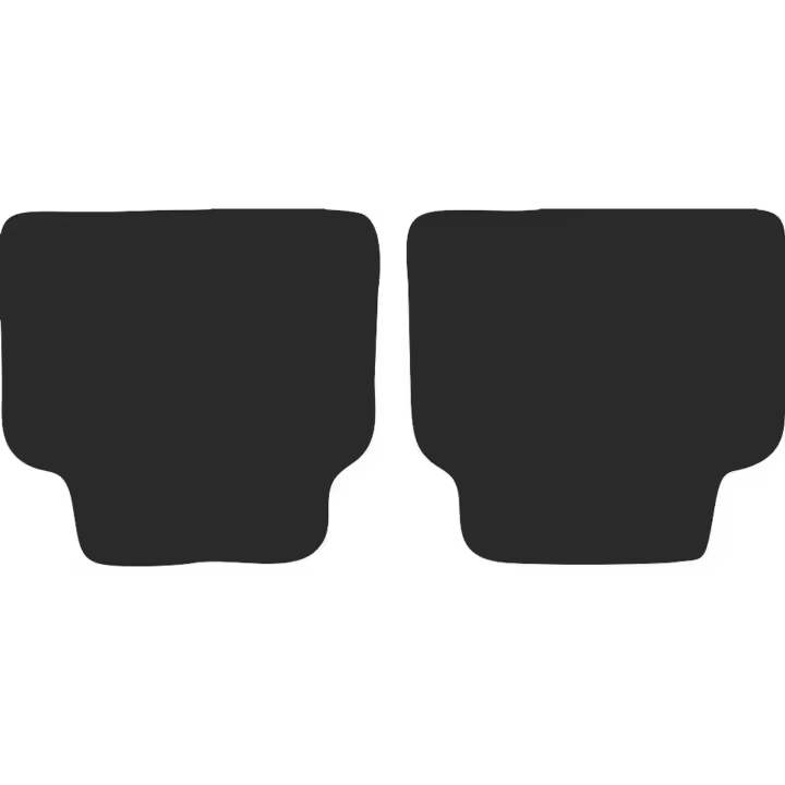 Alfombrillas traseras para Hyundai Matrix minivan 2001-2010 - 1