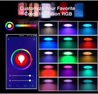 Lámpara De Techo Inteligente Tuya WiFi ZigBee LED Downlight RGB 5W 7W 10W 15W Dimmable Control Remoto APP Para Dormitorio - details 1
