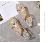 CA Sandalias de mujer 2025, dulces y cómodas, con punta redonda, zapatos de mujer de talla grande. - details 31