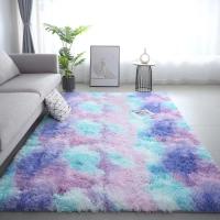 VIKAMA Alfombra De Seda Y Lana Para Habitaciones De Niños Sala De Estar Dormitorio Antideslizante Lavable En Máquina Característica Matriz Rectangular - details 3