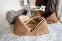 Cama Para Gato Caliente Y Gruesa Multifuncional Plegable Alfombra Para Mascotas Pequeñas Y Perros Pequeños Silla De Descanso Para Gatos En Casa Almohadilla De Sueño Para Mascotas - details 0