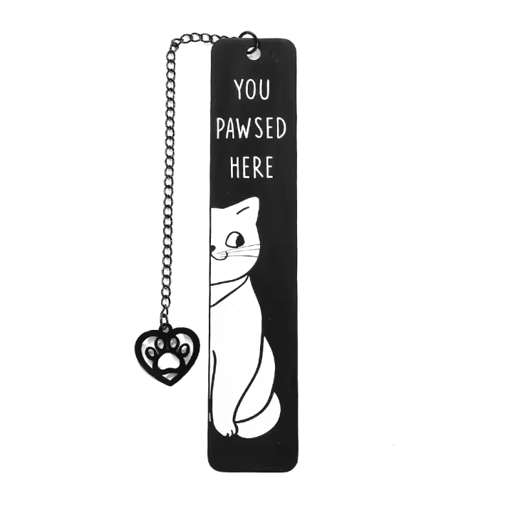 Marcadores De Libro En Forma De Gato Bonitos Marcadores Metálicos Para Lectura Regalos Para Amantes De Los Libros Profesores Y Amigos - 1