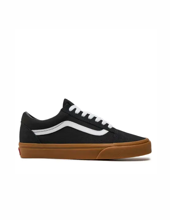 Zapatilla Vans UA Old Skool Negro/Caramelo - 1