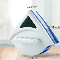 Nueva Cepillo De Limpieza De Ventanas Magnético Para Hogar Y Edificios De Piso Alto Herramienta De Limpieza De Vidrio Doble Cara Con Fuerte Magnetismo - details 7