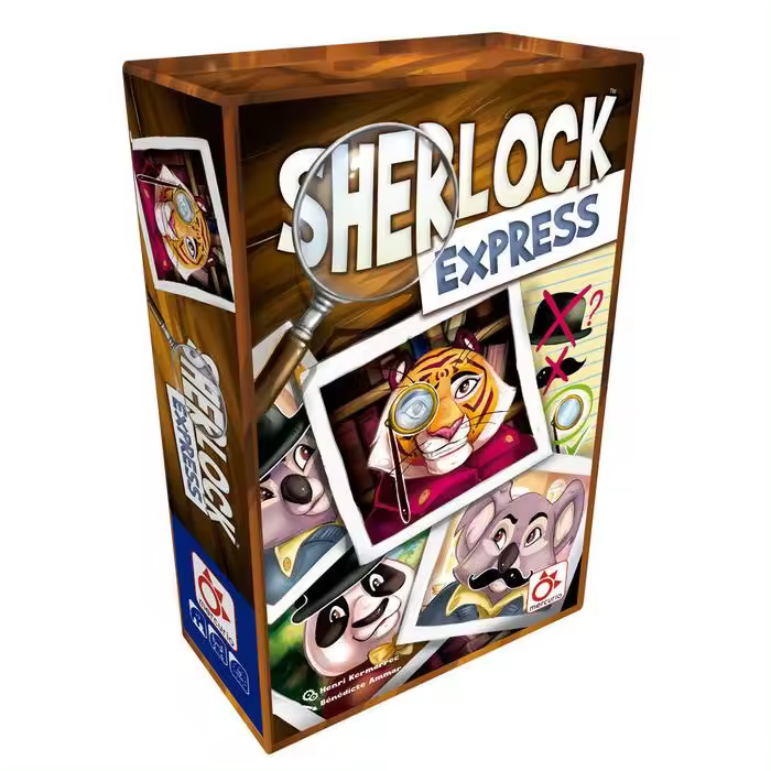 MERCURIO JUEGO DE MESA SHERLOCK EXPRESS JUEGO EDUCATIVO 18x11x4 Cms. - 1