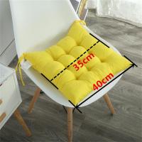 Cojín De Silla Grande Cuadrado Con Amarras Ultra Suave Y Cálido Para Niños Nido De Lectura Cojín De Piso Cómodo Para Adultos Medio 50x50 Cm - details 16
