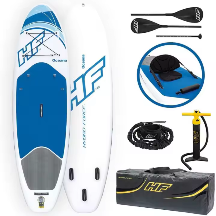 Tabla paddle surf hinchable con remo y asiento oceana 305x84x12 cm. - 1