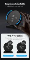 Sensor De Temperatura Y Humedad Inteligente AVATTO Tuya WiFi Control Remoto IR Compatible Con Alexa Y Google Home - details 6
