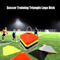 5PCS Conos De Entrenamiento De Fútbol Triángulos Para Práctica En Campo Deportivo Agilidad Equipamiento Portátil Para Niños Y Adultos - details 0