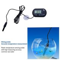 Termómetro Para Acuario Electrónico Y Impermeable Con Pantalla LCD Controlador Con Probar Para Tanque De Peces - details 7