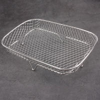 Rack De Air Fryer De 3 Capas Acero Inoxidable Accesorios Para Horno Y Barbacoa Herramientas De Cocina Para Casa - details 3