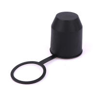 Cubierta De Bolígrafo De Remolque Universal 50mm Para Coche Accesorios Duraderos Negro Cubierta Protectora Para Remolques Y Caravanas - details 0