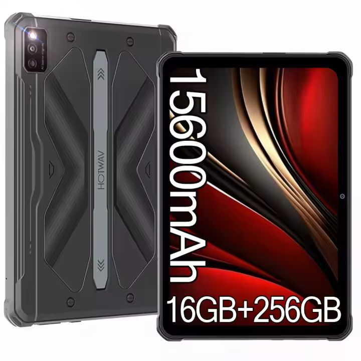 HOTWAV R6 Ultra Tablet Rugerizada 16GB+256GB/2TB 15600mAh 10.4'' 2K 4G LTE Robusta Tablet 16MP+16MP 5G WiFi/OTG/GPS - 1