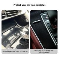 Pegatina De Coche Negra En Acero Pulido Vinilo Impermeable Antigolpes Para Motocicleta Cubierta De Cuerpo De Auto Accesorios De Coche - details 5
