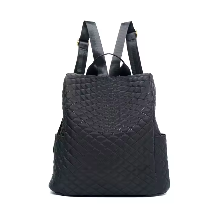 Mochila Negra impermeable para Mujer, Diseño Abrigo duradero, mochila antirobo, fashion - 1