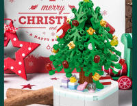 Árbol De Navidad DIY Mini En Bloques Constructibles Juguete Para Niños Decoración De Escritorio Regalo De Navidad Para Niñas Y Niños - details 6