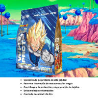 LIFE PRO NUTRITION WHEY DRAGON BALL SUPER EDITION VEGETA 900G - Concentrado de Proteína - Rompe Límites como auténtico Saiyan - details 2