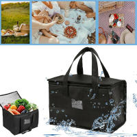 Bolsa De Almuerzo Térmica Grande De 70L Aislada Para Picnic Y Camping Con Capacidad Grande Para Mantener Frío Con Cierre De Cremallera - details 10