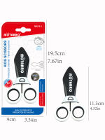 Tijeras Redondas De Seguridad Para Niños MOTARRO 115mm Mini Herramienta Escolar De Plástico Para Cortar Papel - details 8