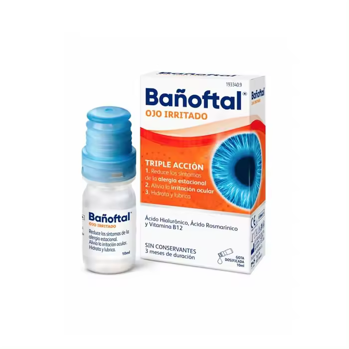 Bañoftal Ojo Irritado Colirio 10 ml - 1