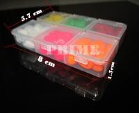 60 Pcs Señuelos De Pesca Para Carpa En Colores Variados Flotantes Artificiales Pop up Bait Caja De Accesorios De Pesca - details 6