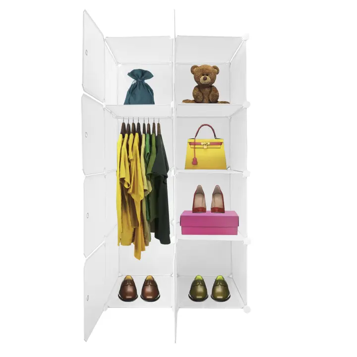 Armario Vestidor Nyana Cube 8 Cubos/Puertas 147x75x47cm - 1