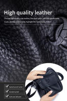 Bullcaptain-Bolso de hombro informal para hombre, bandolera de negocios de alta calidad, de cuero de vaca, Mini bolsillo de gran capacidad - details 2