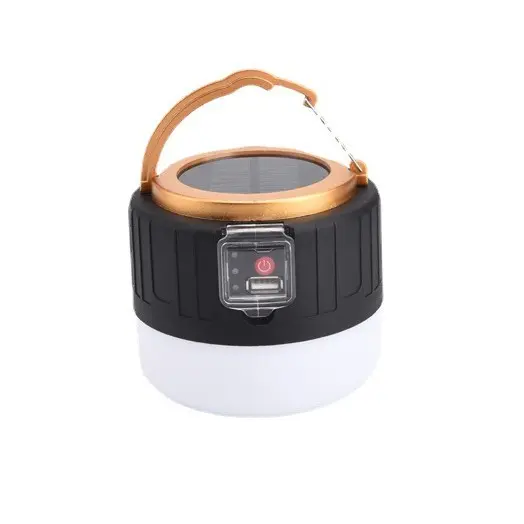 Lámpara De Camping LED Solar Impermeable Recargable Portátil Lanterna Luz De Emergencia Farol De Mercado Bombilla Ahorro De Energía - 1