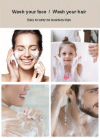 1pc Escobilla De Limpieza Para Ducha Con Mano De Silicona Suave Exfoliante Y Masajeador Para Todas Las Tipos De Piel - details 9