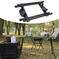 Pie De Mesa Plegable Para Camping Metálico Ajustable En Altura Para Exterior Y Viajes Equipamiento De Muebles VAKIND - details 4