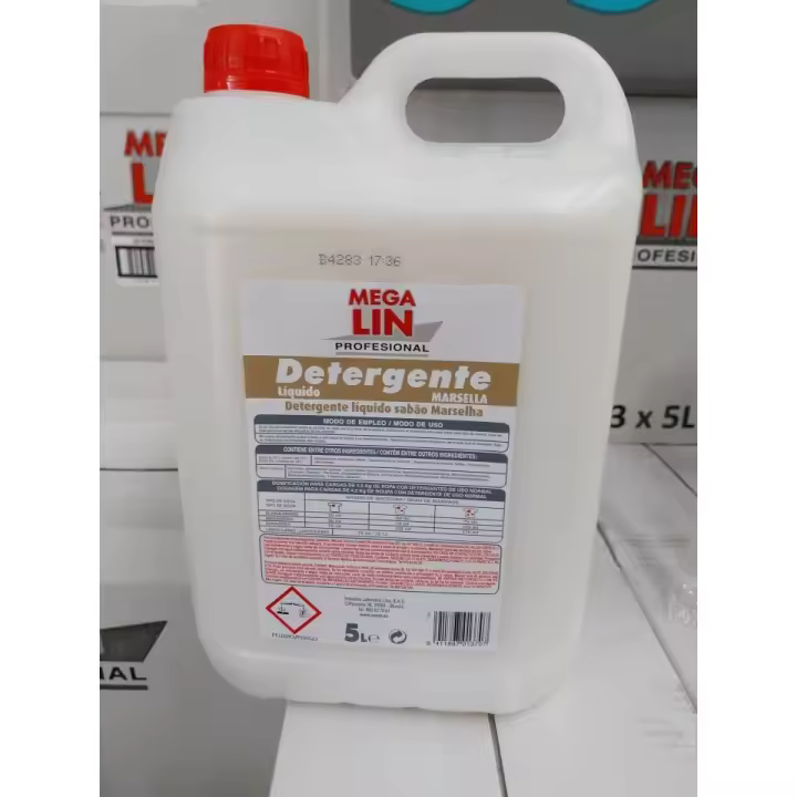 Detergente lavadora 5 litros Marsella - 1