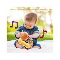 Caterpillar Musical Para Bebés Juguete Sensorial De Tela Multicolor Con Diseño De Regla Campanas Y Rattles Juguetes Suaves - details 10