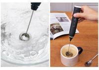 Batidor Eléctrico Mini de Acero Inoxidable para Cocina Hogareña Herramienta de Cocina para Crema Leche Cafe Té - details 8