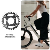 Adaptador De Cadena Ebike 104BCD Para Bafang BBS01 BBS02 Motor De Tracción Media Bicicleta Eléctrica Aleación De Aluminio Parte De Ciclismo 32/34/36/38T - details 4