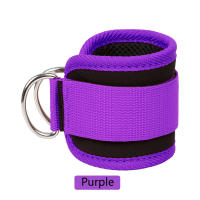 Tirantes De Tobillo Ajustables Para Fitness Con Anillas D-Ring Soporte De Entrenamiento De Musculosidad En El Gimnasio Deportes Seguridad Abductores De Pierna Material Nylon - details 17