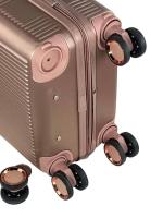 Maleta de Cabina dorado 50x34x20 cm RUEDAS DESMONTABLES y diámetro de giro de 360º DURA Y RESISTENTE ENVIO RAPIDO - details 2