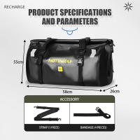 Bolsa De Asiento Para Motocicleta Impermeable De Viaje Bolsa De Almacenamiento De Bricolaje De 40/66 PC De Poliéster Para Exterior - details 11
