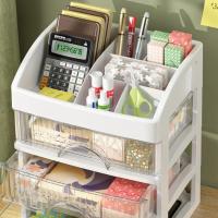Organizador De Maquillaje Grande Capacidad Caja De Almacenamiento Para Joyería Y Cosméticos Plástico Ecológico Para Cajones De Muebles De Vestir - details 10