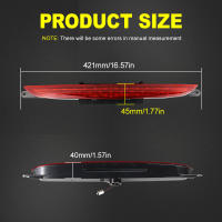 Luz Trasera LED Para Audi TT MK2 2007-2014 Reflector Central De Coche Lámpara De Foco Lámpara De Cola Instalación Directa T10 Interface 12V 2400LM - details 3