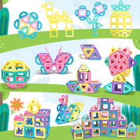 Juguetes Magnéticos 3D De Macarón Medianos Bloques De Construcción Educativos Para Sensory Para Niños Regalo De Cumpleaños Juguete De Pila - details 4