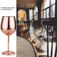 Vaso De Vino De Acero Inoxidable 500ml Creativo Goblet De Coctel Vaso De Champán Para Casa Bar Restaurante - details 6