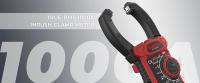 Pinza Medidora INRUSH KAIWEETS HT208D, sensor NCV, probador de tomacorrientes GFCI, prueba de cable nulo y cable vivo, pinza medidora True-RMS, funciones avanzadas - details 0