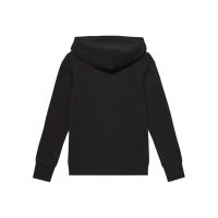 Sudadera Jack & Jones Junior Forest 12249759 negra con capucha y cremallera para joven de 10 a 16 años - details 1
