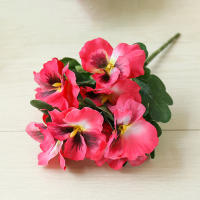 10 Cabezas De Margarita Artificial 26cm Bouquet Para Boda Fiesta Hogar Rama De Flores Artificiales Material COTON - details 48