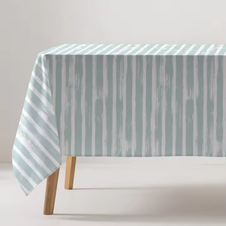 GAMUSI - Mantel antimanchas impermeable Souple algodón tacto tela caída natural rectangular/cuadrado - 1