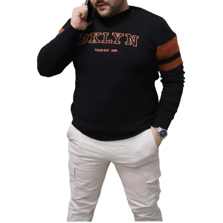 Everlyx - Jersey BKLYN - Crema y Negro - Moda de Hombre - Modelo Brooklyn - 1