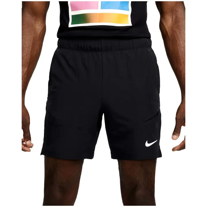 Short Nikecourt Advantage Para Hombre En Color Negro - 1