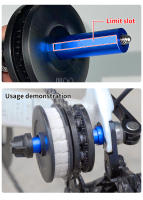Herramienta De Reparación De Ciclismo Para Limpieza De Cadena De Bicicleta Montaña/Ruta Herramienta De Mantenimiento De Cadena De Bicicleta - details 5