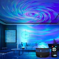 Proyector De Galaxia LED Romántico RGB Rotativo Luz Nocturna Para Ambiente De Dormitorio Decoración Relajante Ayuda Al Sueño - details 0